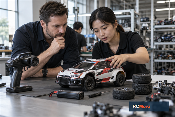 How Should Buyers Choose a Remote Control Car? — RC toy sourcing overview RCMova factory and product photograph for How Should Buyers Choose a Remote Control Car?
