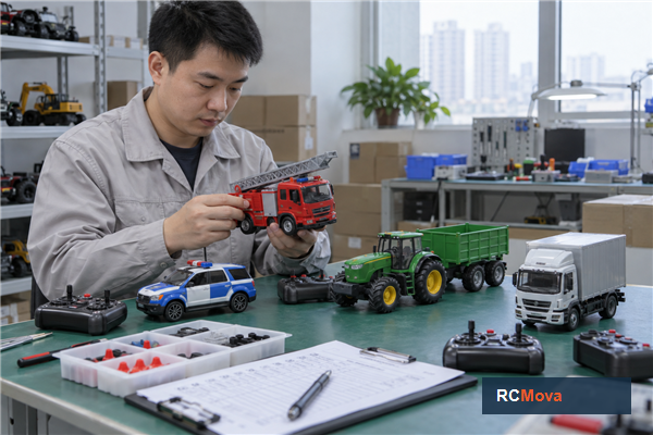 How to Source RC Utility Vehicles for Retail and Private Label — RC toy sourcing overview RCMova factory and product photograph for How to Source RC Utility Vehicles for Retail and Private Label