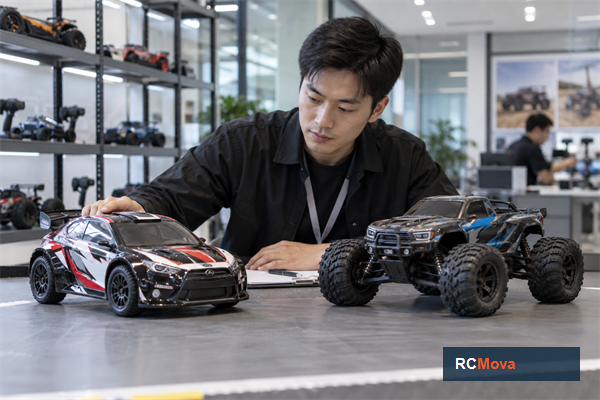 RC Car vs. RC Truck: How Retail Buyers Choose the Right Category — RC toy sourcing overview RCMova factory and product photograph for RC Car vs. RC Truck: How Retail Buyers Choose the Right Category