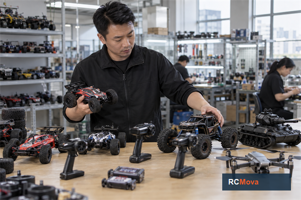 What Should Buyers Check for Toy Type and Age Group When Sourcing RC Toys? — RC toy sourcing overview RCMova factory and product photograph for What Should Buyers Check for Toy Type and Age Group When Sourcing RC Toys?