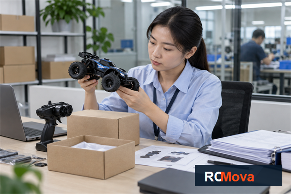 RC Toy Compliance Documents and Test Reports: Buyer Guide — RC toy sourcing overview RCMova factory and product photograph for RC Toy Compliance Documents and Test Reports: Buyer Guide